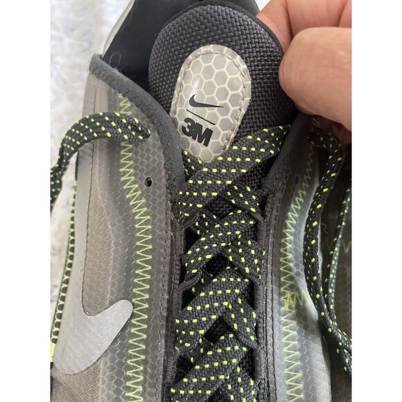 Nike Air Max 2090 Sneakers Running Shoes Athletic Black Green men's size 7 - Picture 3 of 6